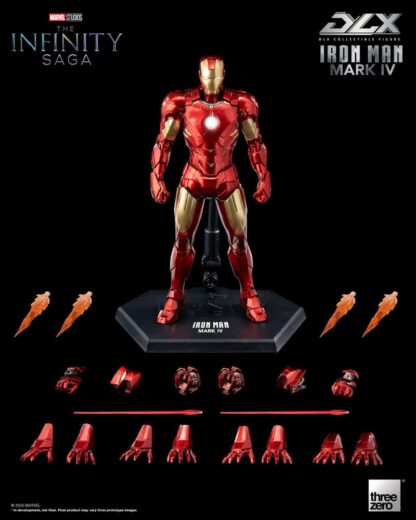 Infinity Saga DLX Actionfigur 1/12 Iron Man Mark 4 17 cm – Bild 2