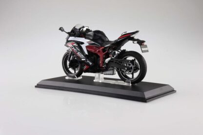 Diecast Bike Series Statue 1/12 Kawasaki Ninja ZX-25R Metallic Spark Black×Peal Flat Stardust White 16 cm – Bild 3