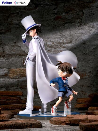 Detektiv Conan F:NEX PVC Statue 1/7 Conan Edogawa & Kid the Phantom Thief 29 cm – Bild 4