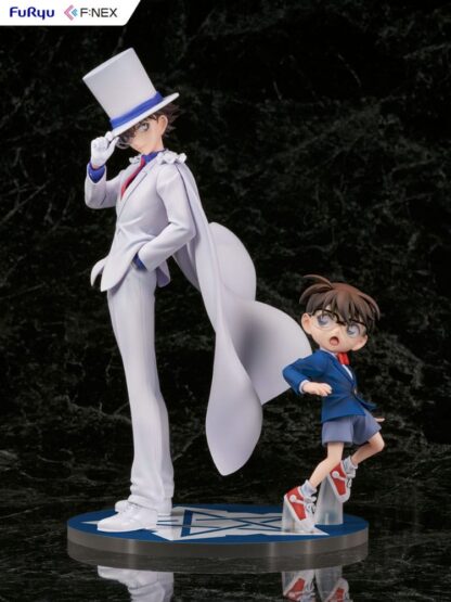 Detektiv Conan F:NEX PVC Statue 1/7 Conan Edogawa & Kid the Phantom Thief 29 cm – Bild 6