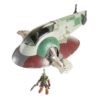 Star Wars Mission Fleet Fahrzeug mit Actionfigur Firespray with Boba Fett 6 cm