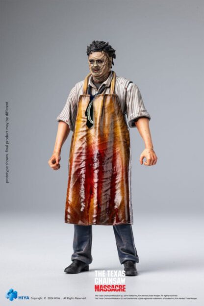 Texas Chainsaw Massacre (1974) Exquisite Mini Actionfigur 1/18 LeatherFace - Killing Mask 11 cm