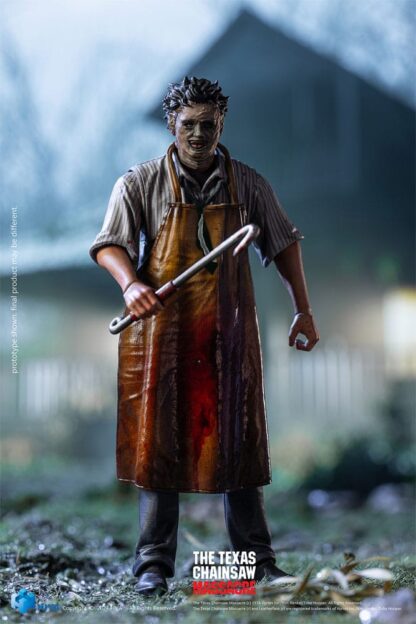 Texas Chainsaw Massacre (1974) Exquisite Mini Actionfigur 1/18 LeatherFace - Killing Mask 11 cm – Bild 5