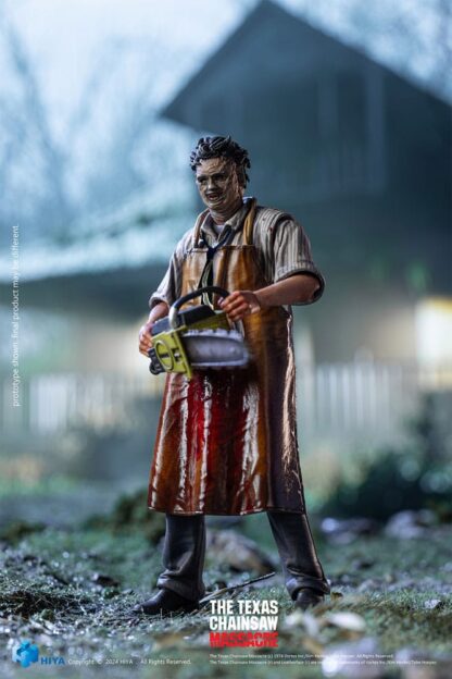 Texas Chainsaw Massacre (1974) Exquisite Mini Actionfigur 1/18 LeatherFace - Killing Mask 11 cm – Bild 10