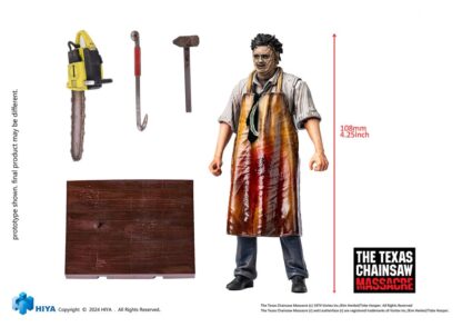 Texas Chainsaw Massacre (1974) Exquisite Mini Actionfigur 1/18 LeatherFace - Killing Mask 11 cm – Bild 11