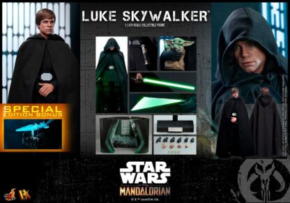 Star Wars: The Mandalorian DX Actionfigur 1/6 Luke Skywalker Deluxe Version Spedial Edition 30 cm – Bild 14