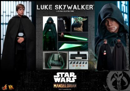 Star Wars: The Mandalorian DX Actionfigur 1/6 Luke Skywalker Deluxe Version Spedial Edition 30 cm – Bild 15