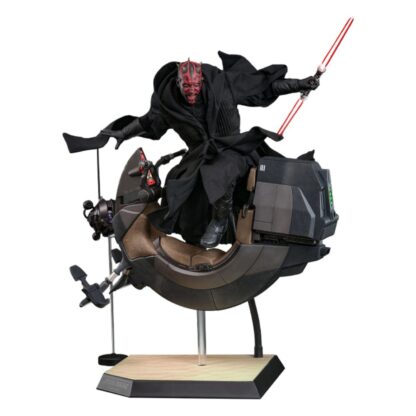 Star Wars Episode I Movie Masterpiece Actionfigur 1/6 Darth Maul with Sith Speeder 29 cm