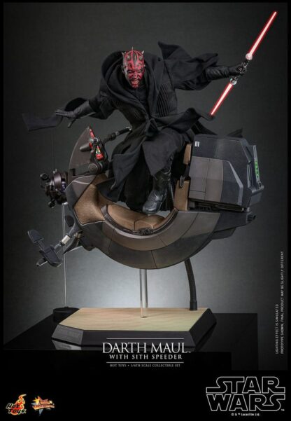 Star Wars Episode I Movie Masterpiece Actionfigur 1/6 Darth Maul with Sith Speeder 29 cm – Bild 2