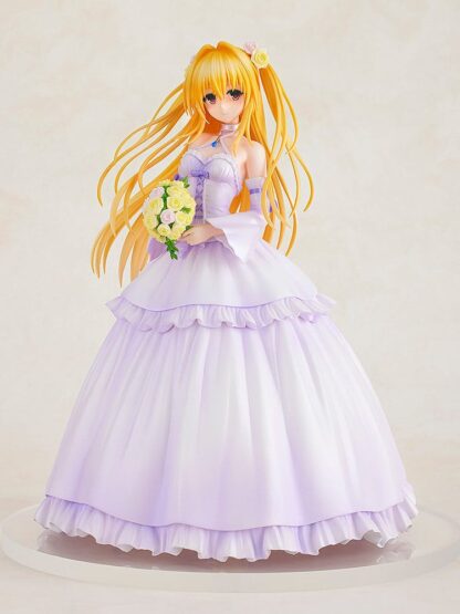 To Love-Ru Darkness PVC Statue 1/7 Golden Darkness Wedding Dress Ver. 23 cm – Bild 6