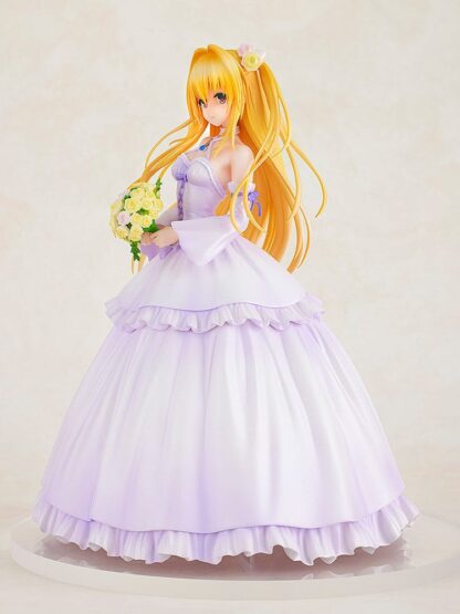 To Love-Ru Darkness PVC Statue 1/7 Golden Darkness Wedding Dress Ver. 23 cm – Bild 7