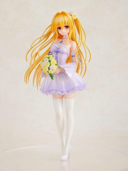 To Love-Ru Darkness PVC Statue 1/7 Golden Darkness Wedding Dress Ver. 23 cm – Bild 10