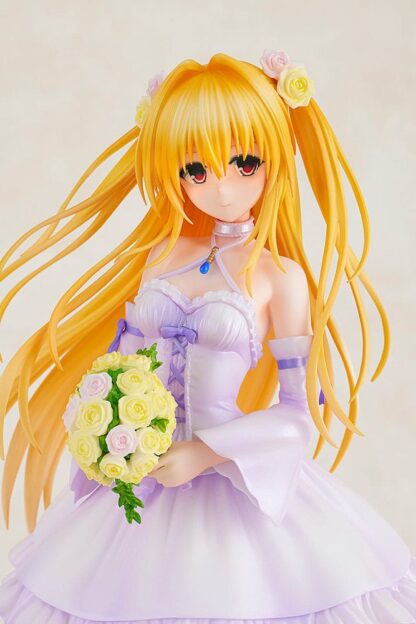 To Love-Ru Darkness PVC Statue 1/7 Golden Darkness Wedding Dress Ver. 23 cm – Bild 12