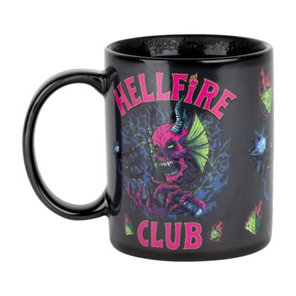 Stranger Things Tasse mit Thermoeffekt Hellfire Club 320 ml