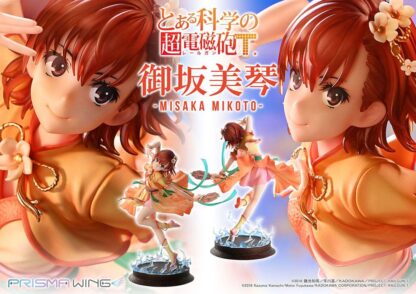 To Aru Kagaku no Railgun Prisma Wing PVC Statue 1/7 Misaka Mikoto 22 cm – Bild 2