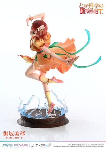 To Aru Kagaku no Railgun Prisma Wing PVC Statue 1/7 Misaka Mikoto 22 cm – Bild 5