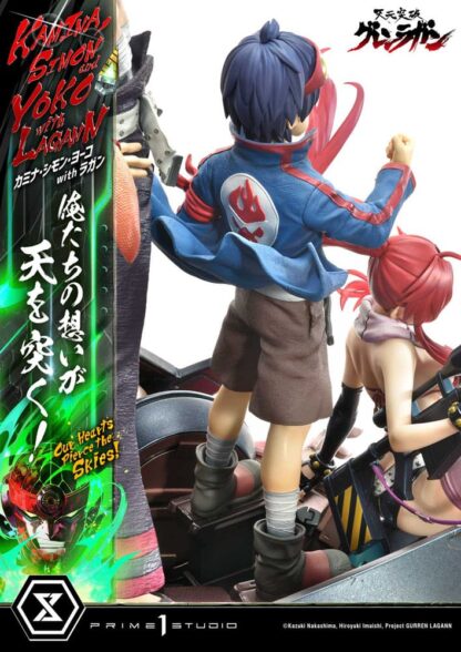 Gurren Lagann Ultimate Premium Masterline Series Statue 1/4 Kamina, Simon & Yoko with Lagann Deluxe Version 97 cm – Bild 10