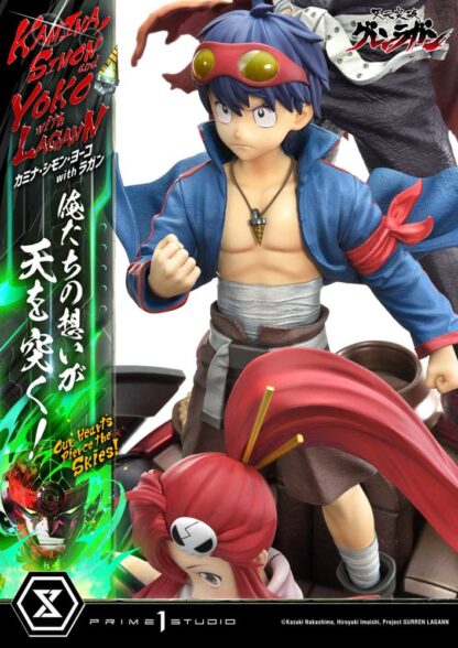 Gurren Lagann Ultimate Premium Masterline Series Statue 1/4 Kamina, Simon & Yoko with Lagann Deluxe Version 97 cm – Bild 18