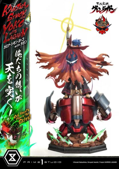 Gurren Lagann Ultimate Premium Masterline Series Statue 1/4 Kamina, Simon & Yoko with Lagann Deluxe Version 97 cm – Bild 26