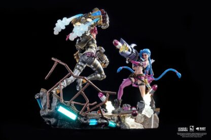 League of Legends Statuen 1/6 2er-Pack Vi & Jinx – Bild 5