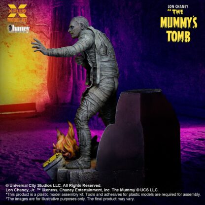 Das Grab der Mumie Plastic Model Kit 1/8 Lon Chaney Jr. as Mummy 23 cm – Bild 5