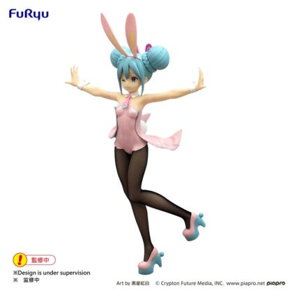 Hatsune Miku BiCute Bunnies PVC Statue Wink Pearl Pink Color Ver. 30 cm – Bild 2