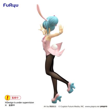 Hatsune Miku BiCute Bunnies PVC Statue Wink Pearl Pink Color Ver. 30 cm – Bild 3