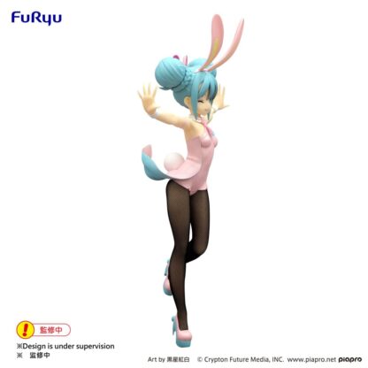 Hatsune Miku BiCute Bunnies PVC Statue Wink Pearl Pink Color Ver. 30 cm – Bild 8