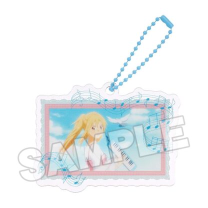 Your Lie in April Acrylic Schlüsselanhänger Anime Scene D 8 cm – Bild 2