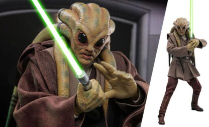 Star Wars Movie Masterpiece Actionfigur 1/6 Kit Fisto 32 cm – Bild 2