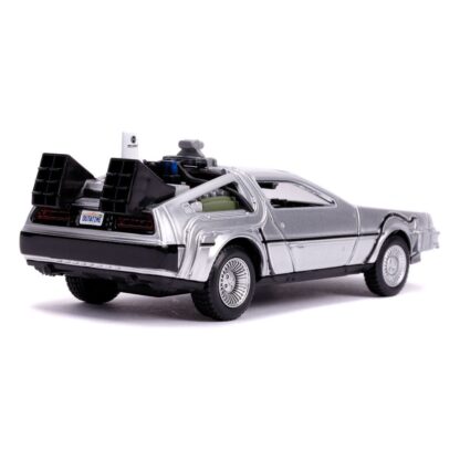 Zurück in die Zukunft II Hollywood Rides Diecast Modell 1/32 DeLorean Time Machine – Bild 5