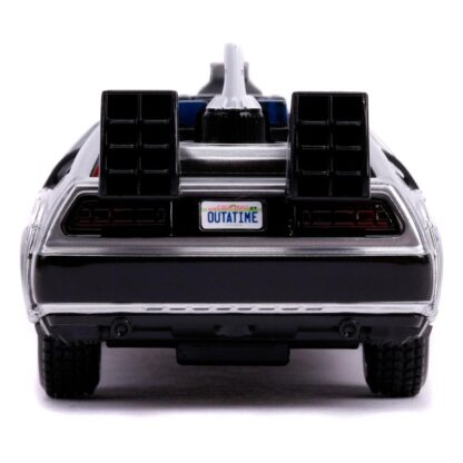 Zurück in die Zukunft II Hollywood Rides Diecast Modell 1/32 DeLorean Time Machine – Bild 6