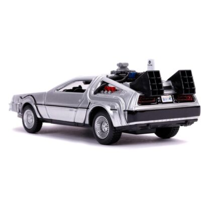 Zurück in die Zukunft II Hollywood Rides Diecast Modell 1/32 DeLorean Time Machine – Bild 7