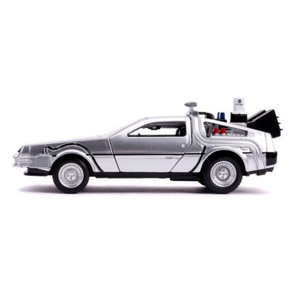 Zurück in die Zukunft II Hollywood Rides Diecast Modell 1/32 DeLorean Time Machine – Bild 8