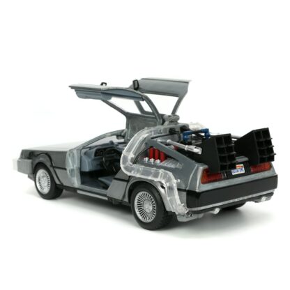 Back to the Future Hollywood Rides Diecast Modell 1/24 Back to the Future 1 Time Machine – Bild 14