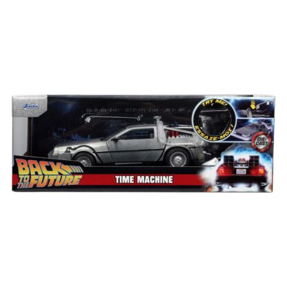 Back to the Future Hollywood Rides Diecast Modell 1/24 Back to the Future 1 Time Machine – Bild 18