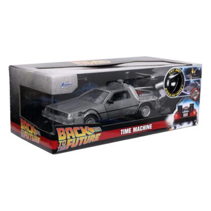 Back to the Future Hollywood Rides Diecast Modell 1/24 Back to the Future 1 Time Machine – Bild 19