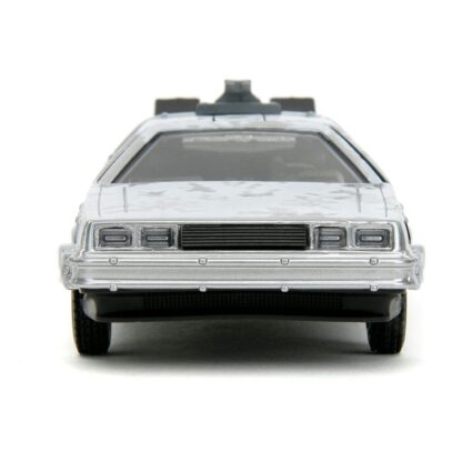 Zurück in die Zukunft Hollywood Rides Diecast Modell 1/32 DeLorean Time Machine Frost – Bild 2