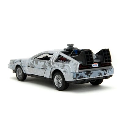 Zurück in die Zukunft Hollywood Rides Diecast Modell 1/32 DeLorean Time Machine Frost – Bild 4