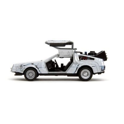 Zurück in die Zukunft Hollywood Rides Diecast Modell 1/32 DeLorean Time Machine Frost – Bild 11