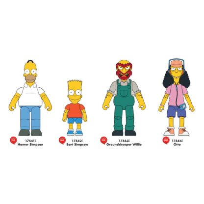 Simpsons Minifiguren Wave 1 13 cm Sortiment (6)