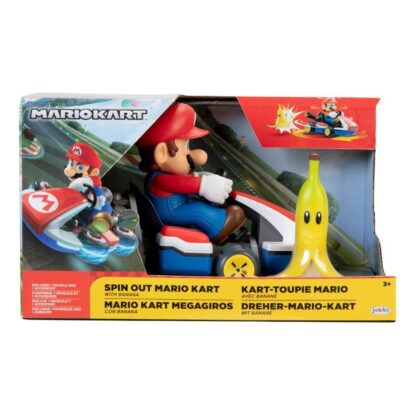 Super Mario Kart Fahrzeuge Spin Out Sortiment (6) – Bild 2