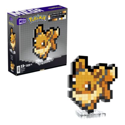 Pokémon MEGA Bauset Evoli Pixel Art – Bild 7