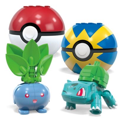 Pokémon MEGA Bauset 4 Pflanzen-Typ Pokémon Sets – Bild 5