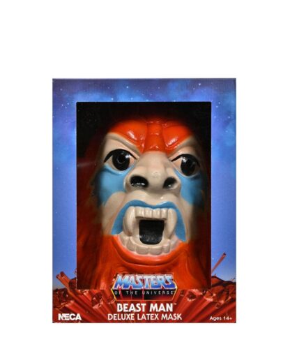 Masters of the Universe Replik Deluxe Latexmaske Beastman – Bild 2