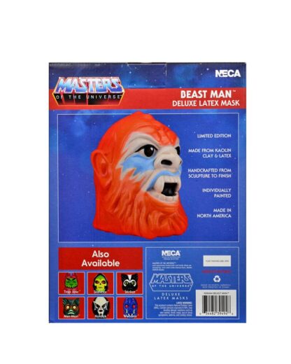 Masters of the Universe Replik Deluxe Latexmaske Beastman – Bild 3