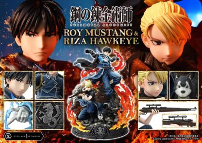 Fullmetal Alchemist Concept Masterline Statue 1/6 Roy Mustang & Riza Hawkeye Regular Version 50 cm – Bild 2