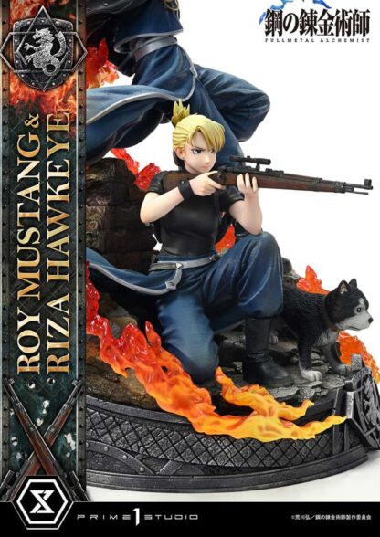 Fullmetal Alchemist Concept Masterline Statue 1/6 Roy Mustang & Riza Hawkeye Regular Version 50 cm – Bild 13