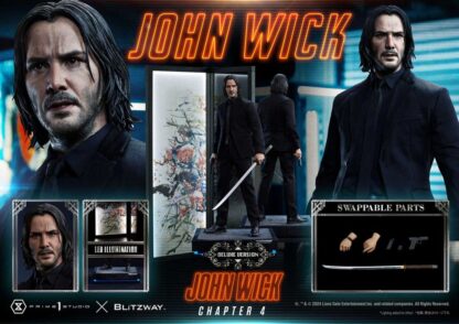 John Wick Chapter 4 Ultimate Premium Masterline Series Statue 1/4 John Wick Deluxe Bonus Version 54 cm – Bild 2