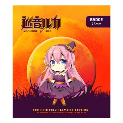 Hatsune Miku Ansteck-Button Halloween Limited Edition Megurine Luka